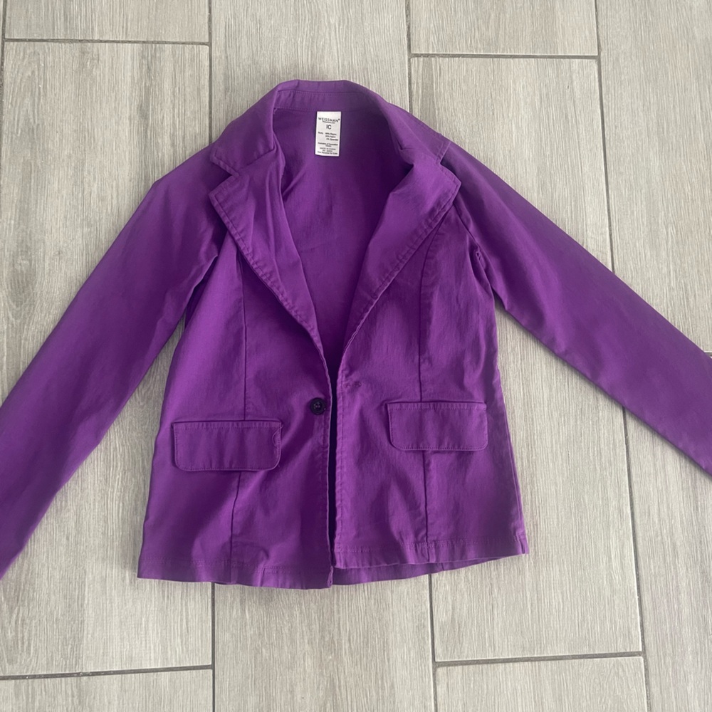 Weissman Rich Purple Garment